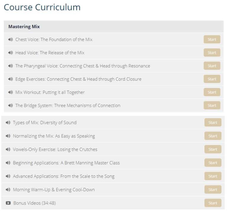 Brett manning mastering mix